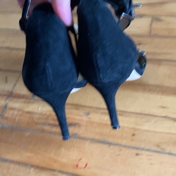 Michael Kors Black Patent Leather Ankle-Strap Heels - Picture 4 of 7